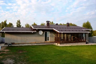 “Medvejonok” projesine göre ev, İvanovo bölgesi: tamamlanmış ev