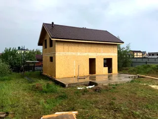 Haus 123,6 m², Projekt „Dorofejewo“, Dorf Afanasovo: fertiges Haus