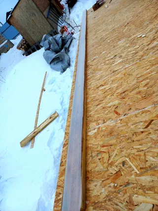 “Barnhouse 76.1” projesine göre ev, Kostroma bölgesi: 0 kotunda SIP panel zemin