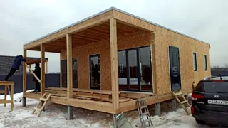 A 83,6 m² house built to the “Yaroslavl” design, Podporino village