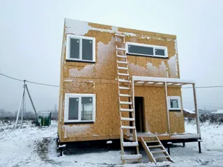 Haus nach Projekt „Stil 108“, Siedlung Yaroslavka: Fertiges Haus