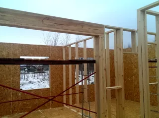 Haus nach Projekt „Sefir“, Dorf Kadnikovo: Innenwände