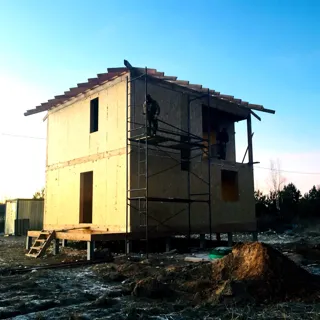 Özel projeli ev, Uvarovo köyü: ikinci kat ve çatı katı