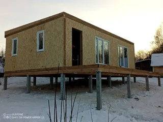 Haus nach Projekt „Mistika - S2.5“, Dorf Astashevo