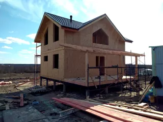 Haus nach Projekt „Dorofejewo“, Region Jaroslawl: Dach