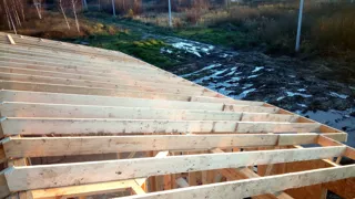 “Teksas” projeli ev, Kostroma bölgesi: çatı