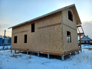 Haus 166 m² nach Projekt „München“, Vologda: Dach