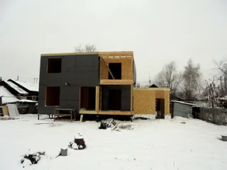 Haus nach Projekt „Slawjanka“, Ivanovo: Fertiges Haus