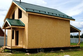 Haus nach Projekt „Bris“, Cottage-Siedlung „Schaworonki“