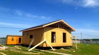 Haus nach Projekt „Finnisch 70“, Gebiet Moskau: Dach
