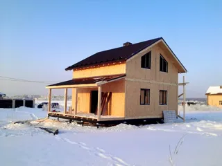 Haus nach Projekt „Sefir“, Dorf Zubino