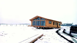 130 m² house built to a custom design, Ovchukhi village: completed house