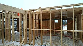 Özel projeye göre ev, Kolokunovo köyü: iç bölmeler