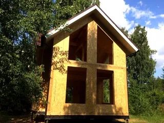 Haus nach Projekt „Musterhaus“, Gebiet Moskau: Obergeschoss und Dachgeschoss