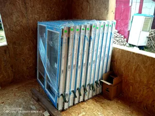 Haus 114,6 m² nach Projekt „Musa“, Kostroma: Dach und Fenster