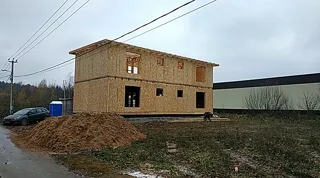 Haus nach individuellem Projekt, Dorf Yudino