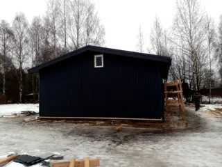 Garage 2 m² nach individuellem Entwurf, Region Twer: fertiges Gebäude