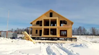 Haus nach individuellem Entwurf, Dorf Ivanovskoe: zweites Obergeschoss und Dachgeschoss