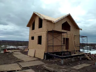 Haus nach Projekt „Dorofejewo“, Region Jaroslawl: Obergeschoss und Dachgeschoss