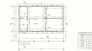 65 m² ev, özel proje, “Grifon” SNT: proje planı