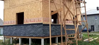 103 m² ev, “Ermak” projesi, Kostroma bölgesi: tamamlanmış ev