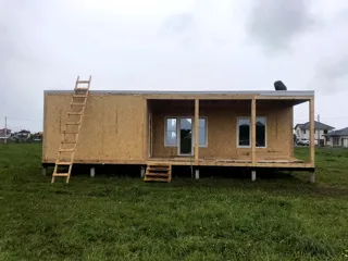 Haus nach Projekt „Mistika - E2.8“, Gebiet Moskau: Fertiges Haus