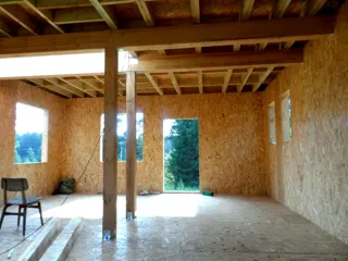 Haus nach Projekt „Metschta pl.4“, Dorf Bychikha: Innenwände