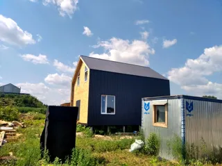 Haus 100 m² nach individuellem Projekt, Dorf Babaikha: Fertiges Haus