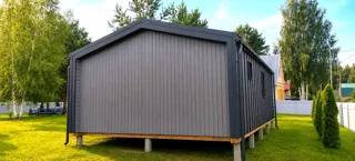 Custom-design house, SNT garden community “Zareche”: finished building