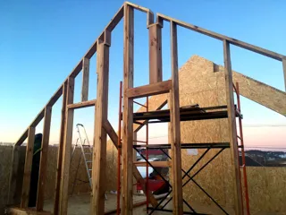 Haus nach Projekt „Vilnius“, Dorf Chernukha: Innenwände