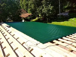 Haus nach individuellem Entwurf, Dorf Kuznetsovo: Dach