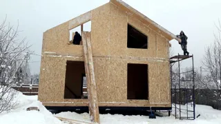 Haus nach Projekt „Utes“, Dorf Nikulskoe: Obergeschoss und Dachgeschoss