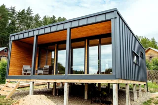 Haus nach Projekt „N4O-54“: Fertiges Haus