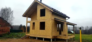 A 86 m² house built to the “Solo” design, Kozhevnikovo village