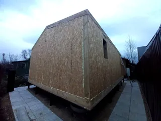 House based on the “Barnhouse 39” design, SNT “Gorkovskoye Boloto”: completed house