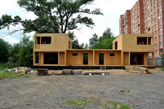 Haus nach Projekt „Pegas-2“, Gebiet Moskau: Fertiges Haus