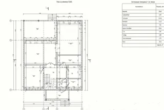 270 m² ev, özel proje, “Lesnaya podkova” sitesi: proje planı