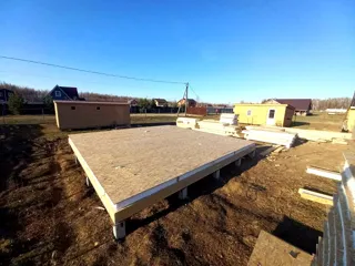 Haus nach Projekt „Awdeewo“, Dorf Pokrov: SIP-Boden auf Höhe 0