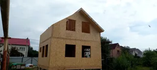 Haus nach Projekt „Amelija“, Gebiet Iwanowo: Obergeschoss und Dachgeschoss