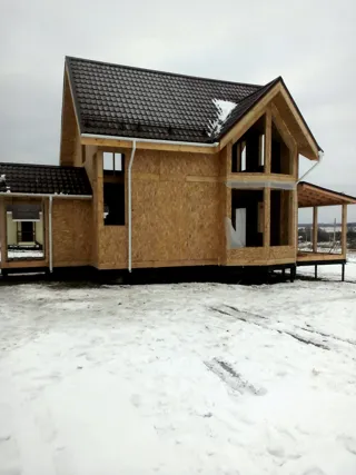 “Garmoniya 122.89” projesine göre ev, Tula bölgesi: tamamlanmış ev