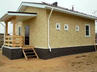 Haus nach Projekt „Finnisch 50“, Murom: Fertiges Haus
