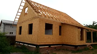 Haus nach individuellem Entwurf, Dorf Novo-Talitsy: zweites Obergeschoss und Dachgeschoss