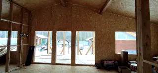 Haus 147 m², Projekt „Eger“, Siedlung Sosny: Innenwände