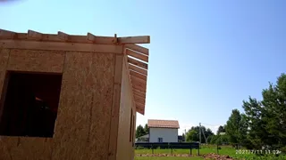 Haus 105 m² nach individuellem Projekt, Dorf Toporok: Wandmontage