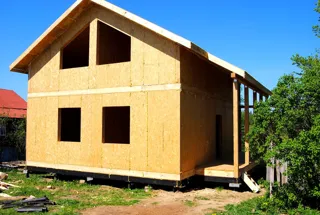 Haus nach Projekt „Metschta XXL“, Dorf Palmintsyno: Fertiges Haus