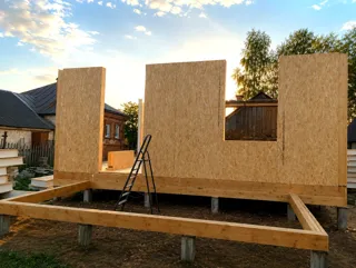 Haus nach individuellem Entwurf, Gebiet Nischni Nowgorod: Wandmontage