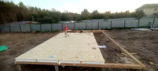 Özel projeye göre banya, Dzerzhinsk: 0 kotunda SIP panel zemin