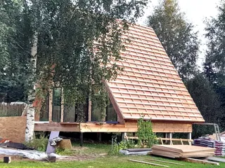 Haus nach individuellem Entwurf, Region Jaroslawl: Dach
