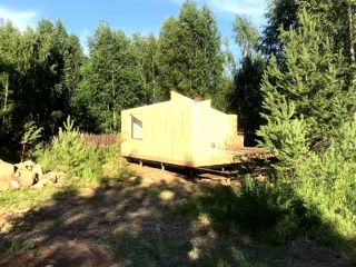 Haus nach individuellem Projekt, KP „Jaroslawskoje Wsmorje“: Wandmontage