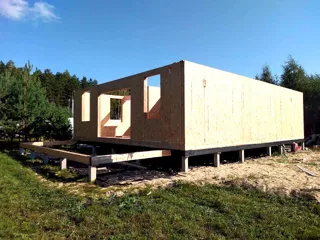 Özel projeli ev, Nijniy Novgorod bölgesi: duvar montajı
